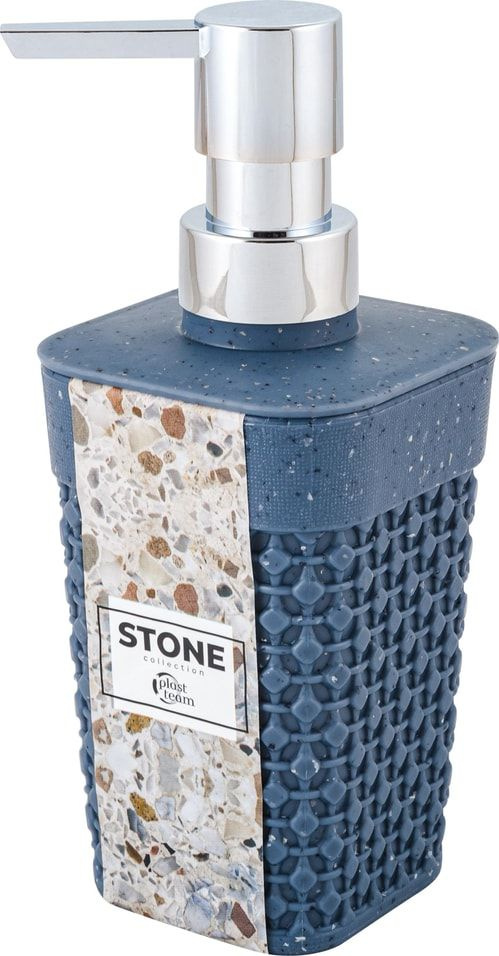 Дозатор для жидкого мыла Plast Team Stone 7.5*5.8*16.6см х3шт #1