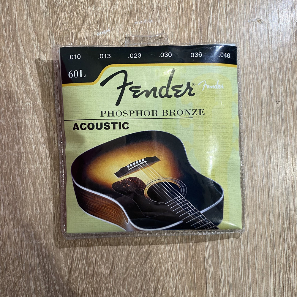FENDER 60L PHOSPHOR BRONZE.010 046. OZON 1106376507