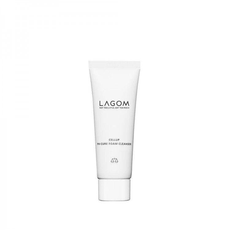 Lagom Cellup Ph Cure Foam Cleanser Очищающая пенка для умывания с гималайской солью 20 мл.  #1