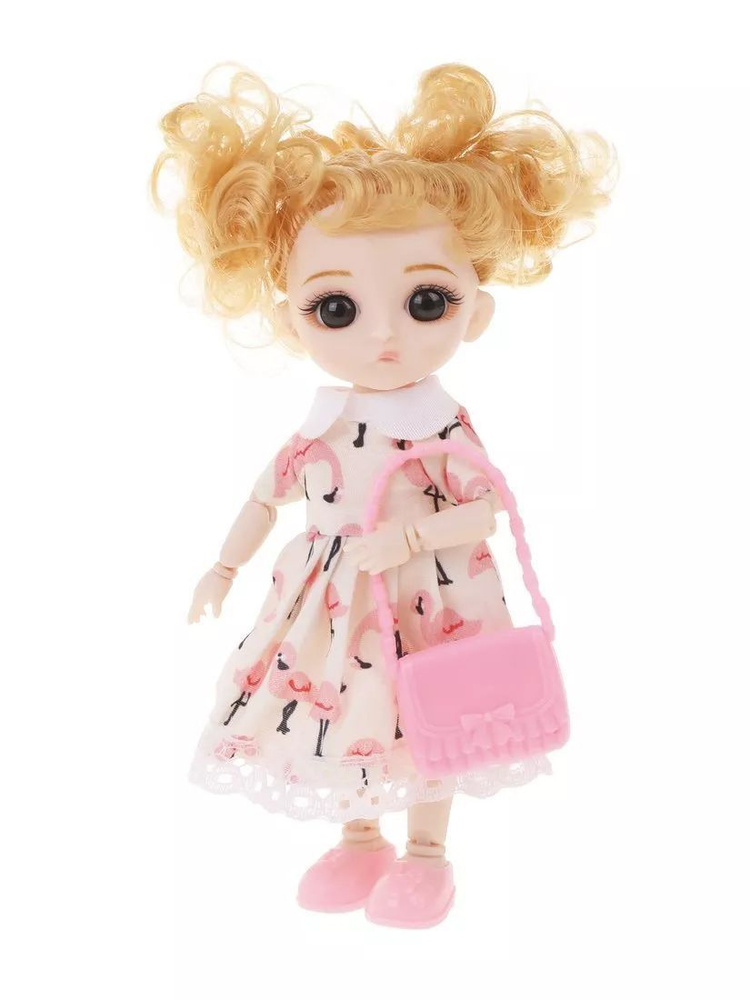 Кукла "Модница" с сумочкой, игровой набор с аксессуаром #1
