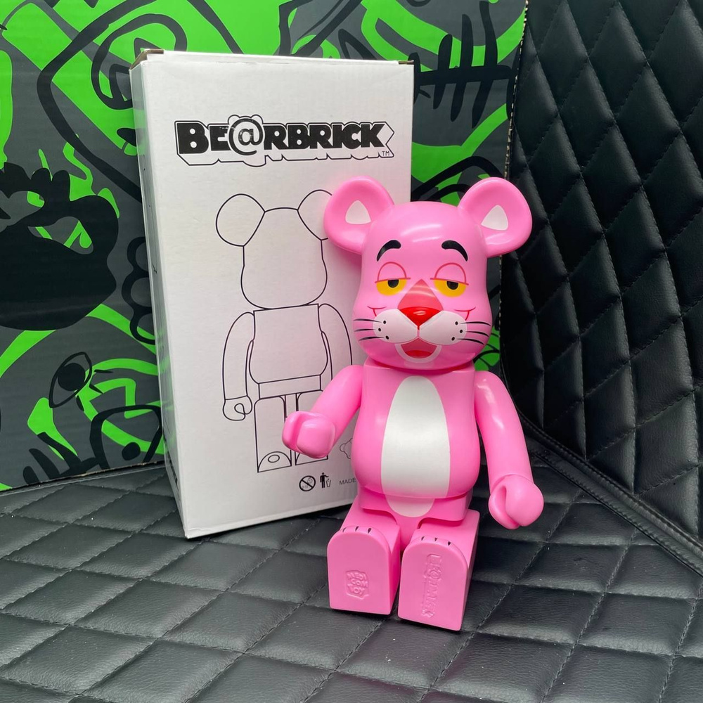 Игрушка Bearbrick Розовая Пантера 28см - купить с доставкой по выгодным  ценам в интернет-магазине OZON (1217946431)