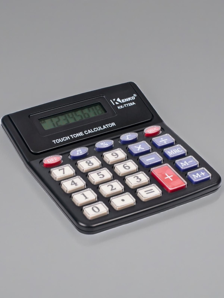Калькулятор с крупными кнопками и дисплеем #1