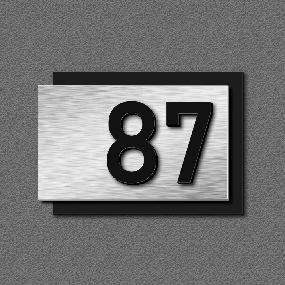 Цифры на дверь, табличка с номером 87 #1