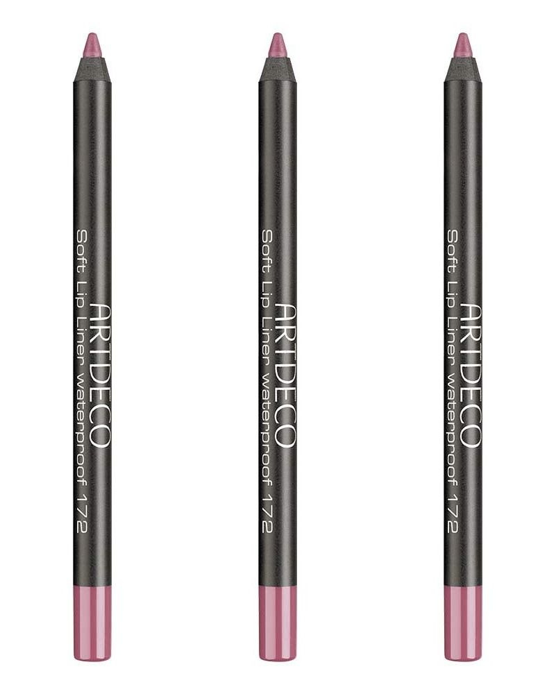 ARTDECO Водостойкий карандаш для губ Soft Lip Liner Waterproof тон 172, 1,2 г, 3 шт  #1