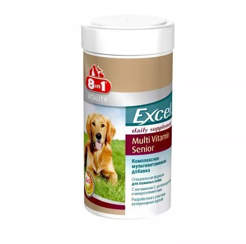 8IN1 EXCEL MultiVitamin Senior ДЛЯ ПОЖИЛЫХ СОБАК 70 шт #1