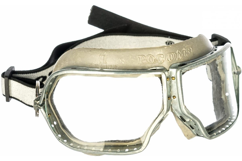 Защитные закрытые очки РОСОМЗ ЗП1 PATRIOT с прямой вентиляцией  #1