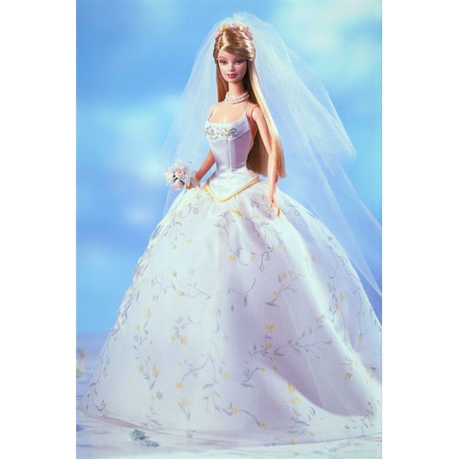 Кукла Barbie Romantic Wedding Blonde Doll 2001 #1