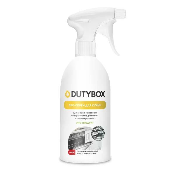 Чистящее средство для кухни Dutybox "Kitchen", Эко-спрей, бутылка 500 мл (db-1209)  #1