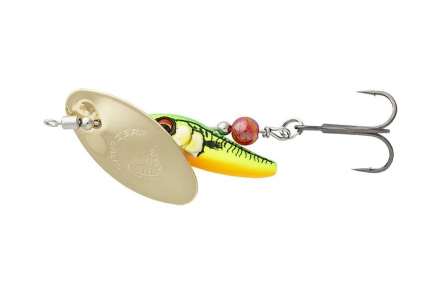 Вертушка Savage Gear Sticklebait Spinner №2, 7.3g, Firetiger Gold #1