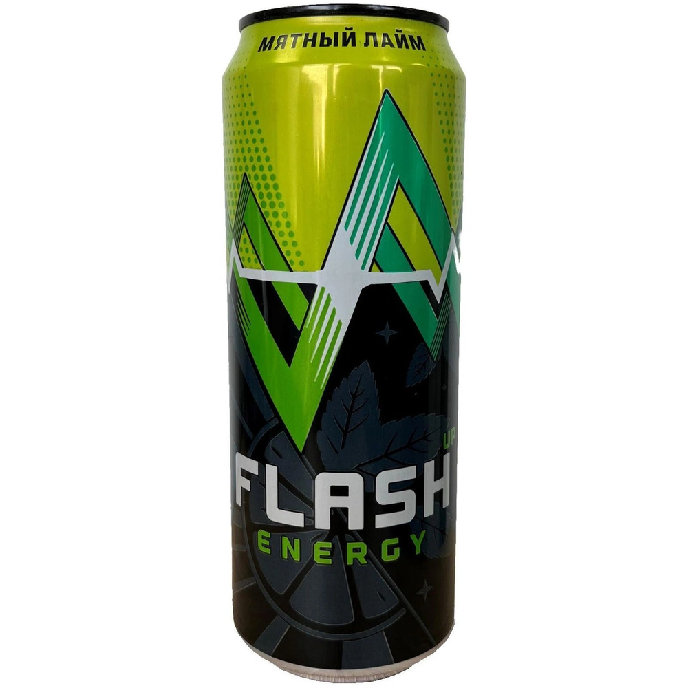 Напиток Flash Up энергия мятный лайм безалкогольный тонизирующий, 450мл, 4 шт.  #1