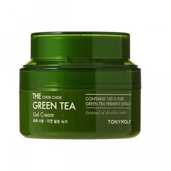 TONYMOLY THE CHOK CHOK GREEN TEA GEL CREAM Увлажняющий гель-крем с экстрактом зелёного чая 60мл  #1
