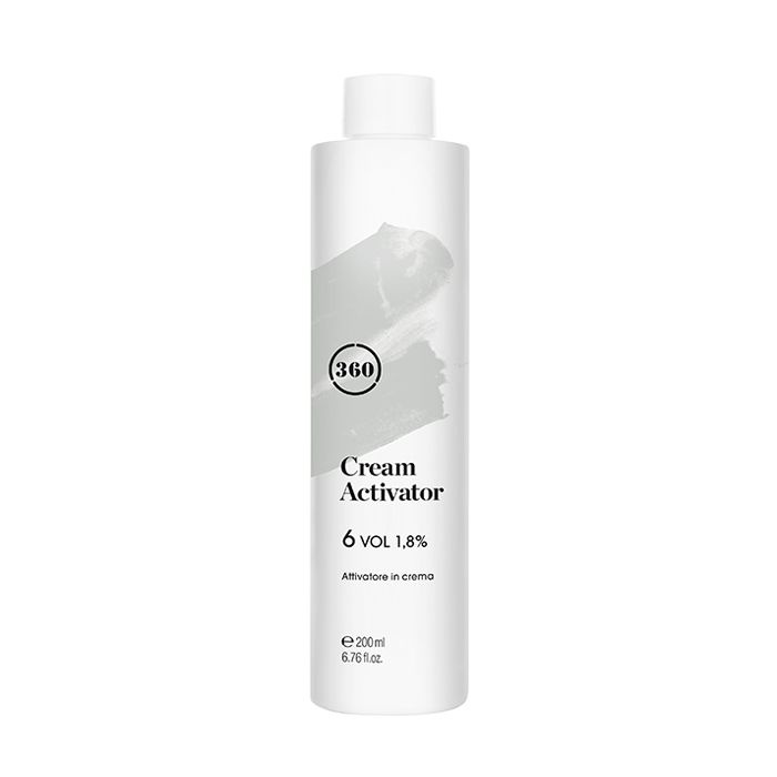 Окисляющая эмульсия CREAM ACTIVATOR 6 VOL 1,8% 360 Hair Professional HAIRCOLOR 200ML  #1