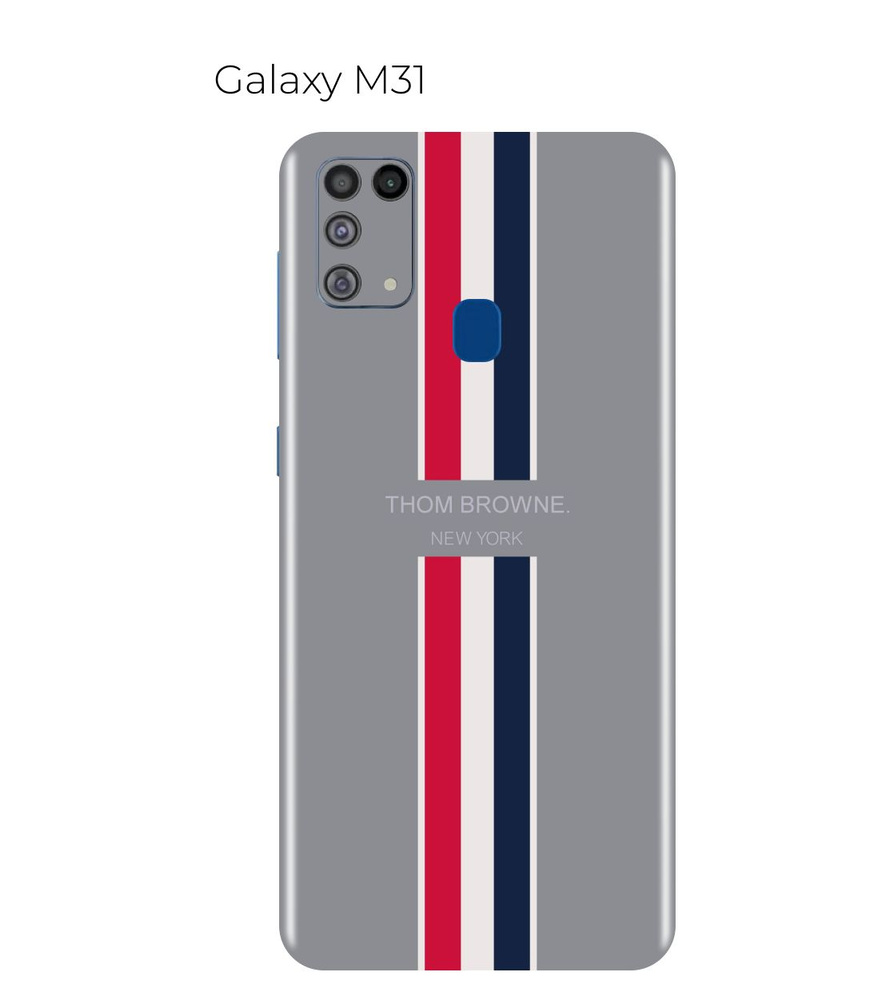 Гидрогелевая пленка на Samsung Galaxy M31 на заднюю панель защитная пленка для гелакси M31  #1