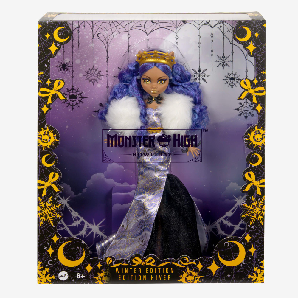 Кукла Монстер Хай Клодин зимняя Monster High Howliday Winter Edition Clawdeen Wolf  #1