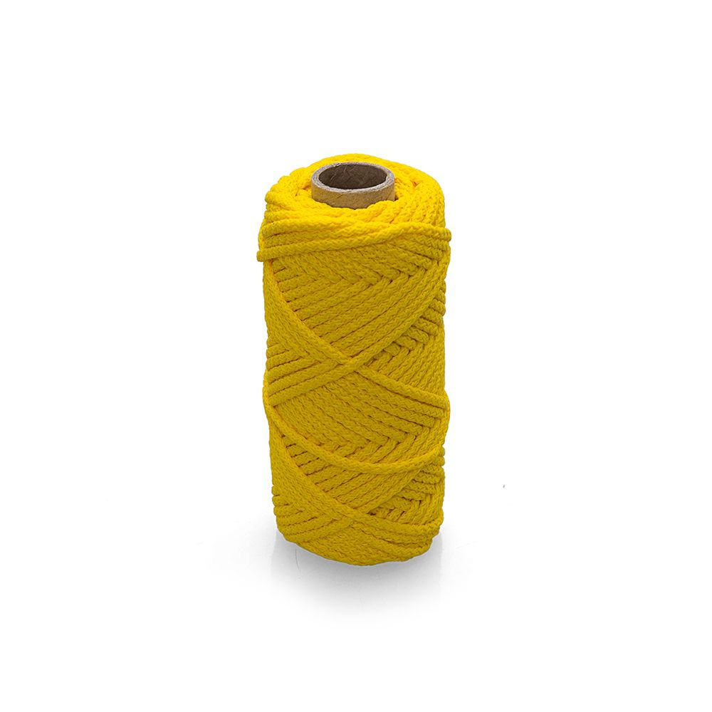Шнур полипропиленовый с сердечником желтый 1,5 мм 50 м, 1 шт. в заказе  #1