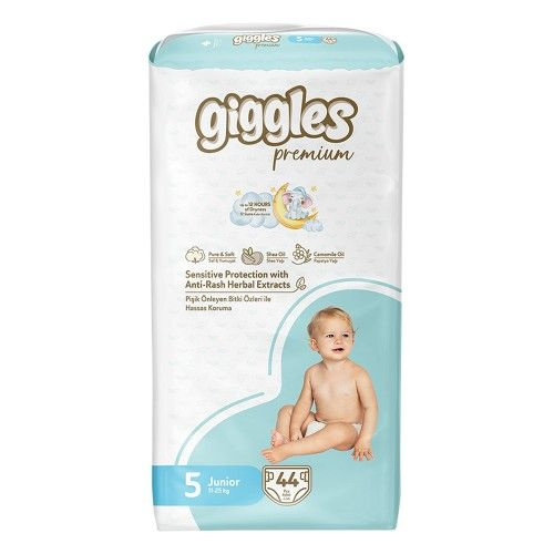 Giggles Детские подгузники Premium junior Jumbo pack, 44 шт. #1