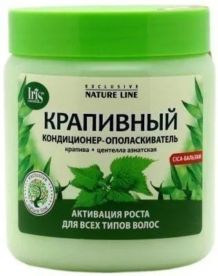 Iris cosmetic nature line Кондиционер-ополаскиватель КРАПИВНЫЙ 500мл, 2 уп  #1