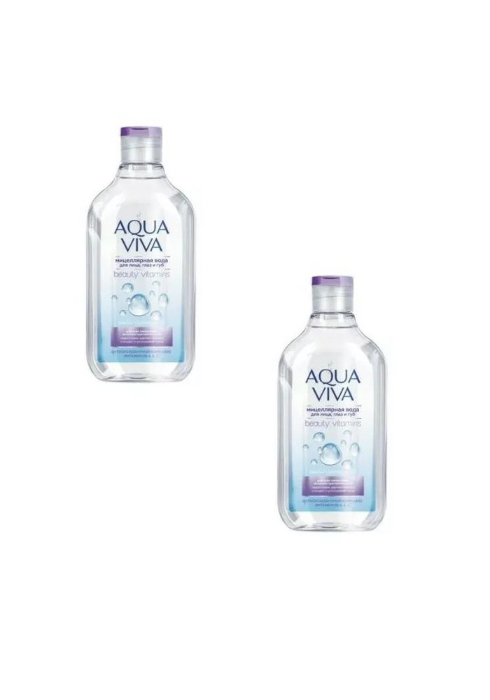 ROMAX Мицеллярная вода для всех типов кожи Aqua Viva, 300мл, 2 уп #1