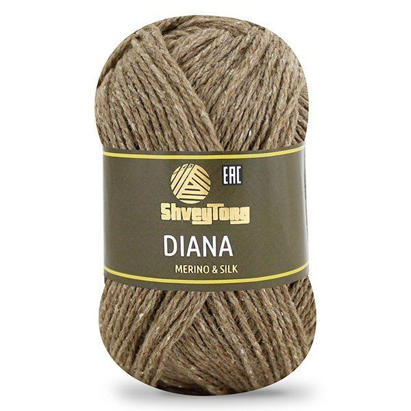 Пряжа ShveyTorg ШвейЮгТорг Diana 70126 (5 мотков по 50 грамм-200м./80% мериносовая шерсть; 20% шелк) #1