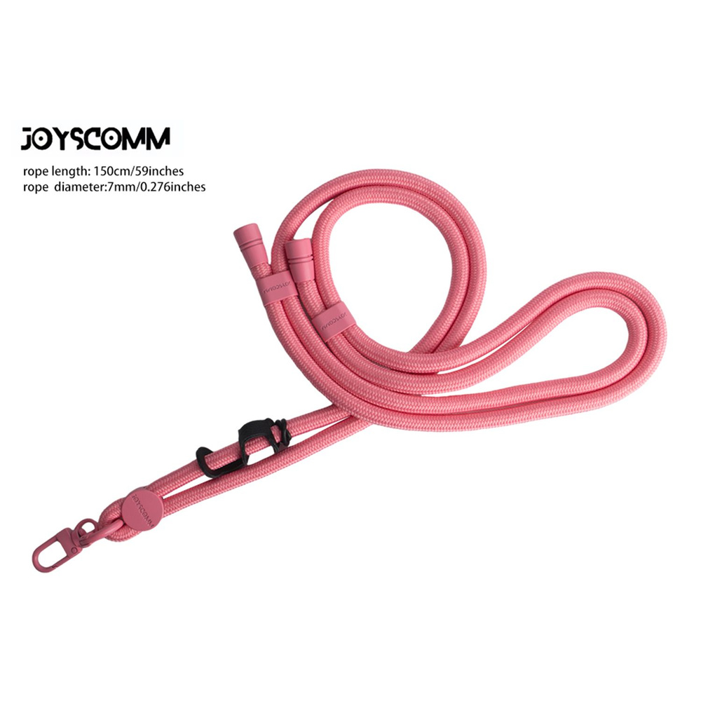 Шнурок для телефона на шею JOYSCOMM Standart Series Slim Pink #1