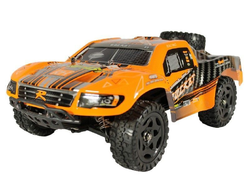 Радиоуправляемый шорт-корс Remo Hobby Rocket Brushless V2.0 (оранжевый) 4WD 2.4G 1/16 RTR  #1