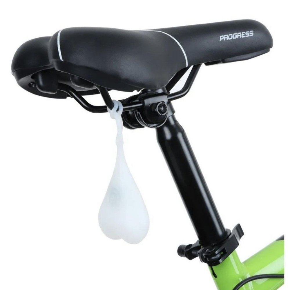 Светодиодный водонепроницаемый фонарик "Сердце" для велосипеда. белый.  #1