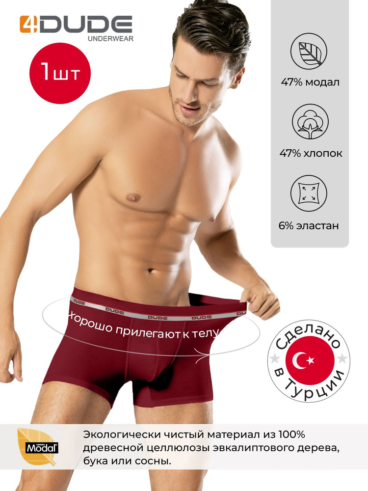 Трусы DUDE underwear, 1 шт #1