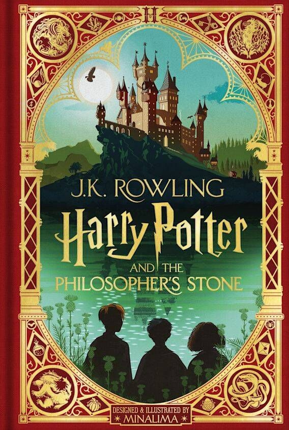 Harry Potter and the Philosopher's Stone: Minalima Edition (J.K.Rowling) Гарри Поттер и Философский камень #1