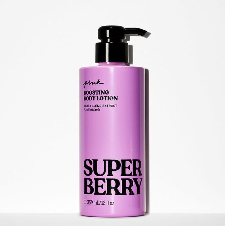 Лосьон Super Berry для ухода за кожей тела Victoria Secret Виктория Сикрет PINK  #1