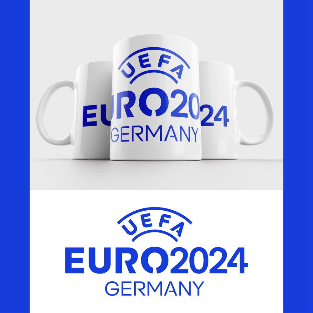 Кружка Чемпионат Европы по футболу 2024 - UEFA EURO 2024 / УЕФА ЕВРО 24  #1