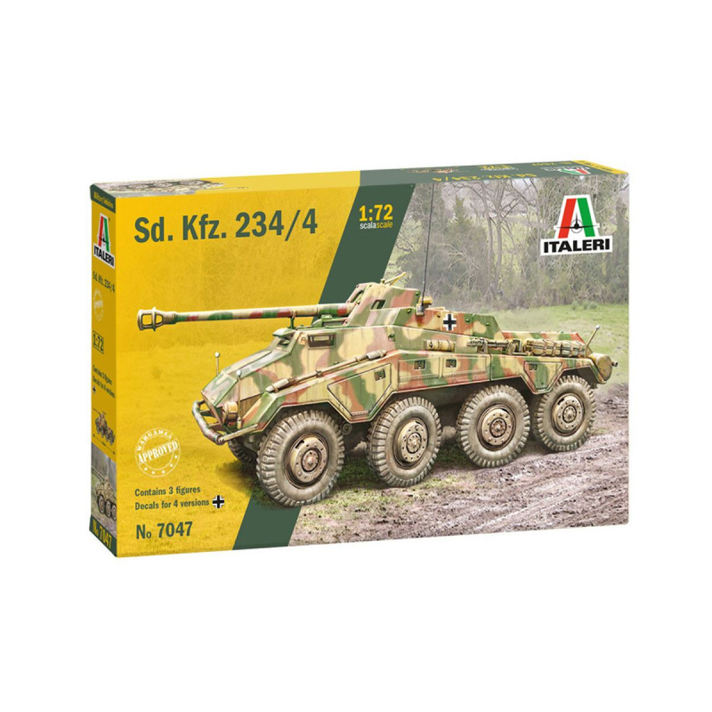 Italeri Сборная модель 7047 SD.KFZ.234/4 1:72 #1