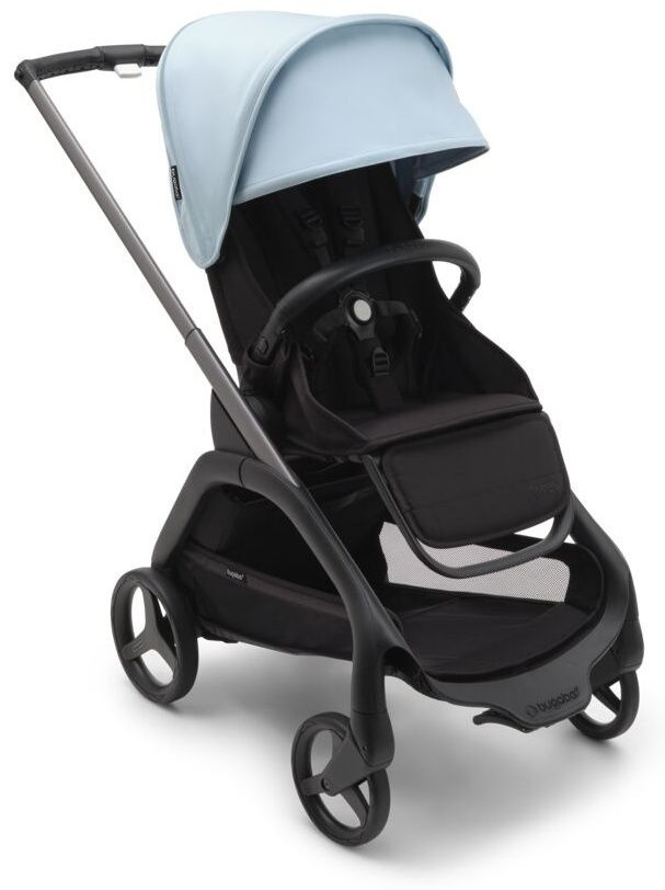 Коляска прогулочная Bugaboo Dragonfly 100176024, черный, голубой #1