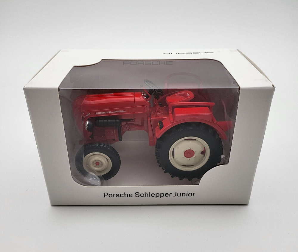 Модель трактора Porsche Diesel Tractor Junior, Scale 1:24, Red #1