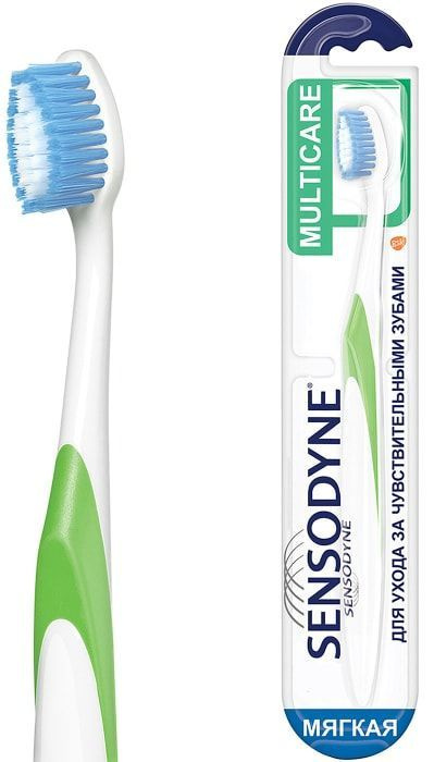 Зубная щетка Sensodyne Комплексная защита мягкая, комплект: 10 упаковок  #1