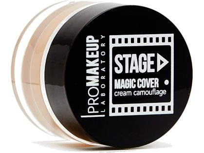 Устойчивый высокопигментированный крем-камуфляж PROMAKEUP LABORATORY MAGIC COVER cream camouflage  #1