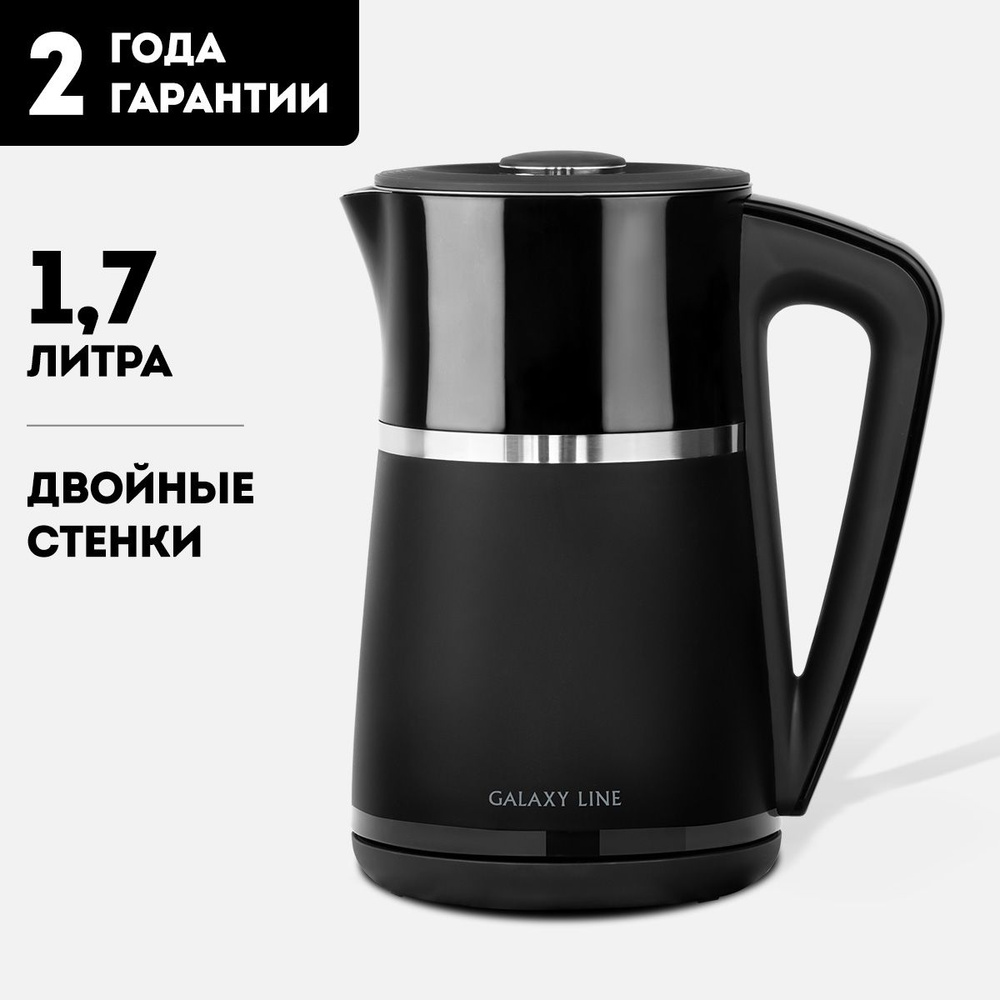 GALAXY LINE Электрический чайник GL0338, черный #1