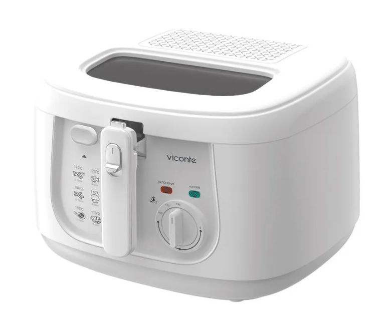 Фритюрница Viconte VC-610 1800 W белая #1