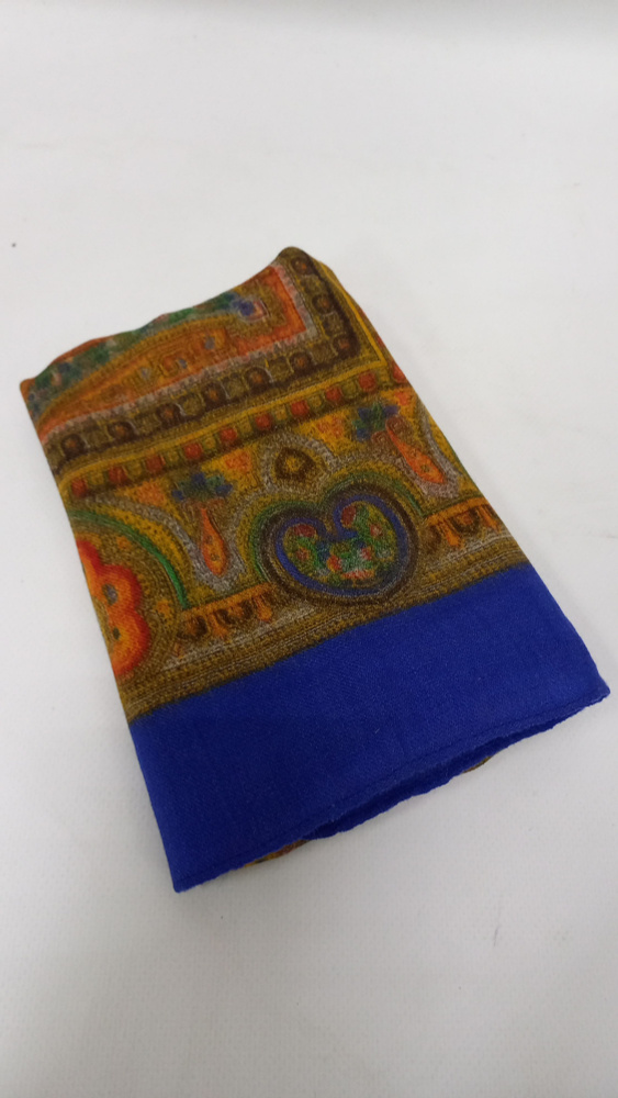 Винтажный советский головной платок, текстиль СССР #1
