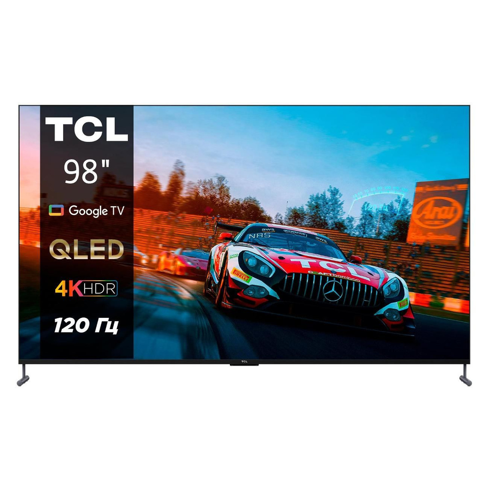 TCL Телевизор 98", черный #1