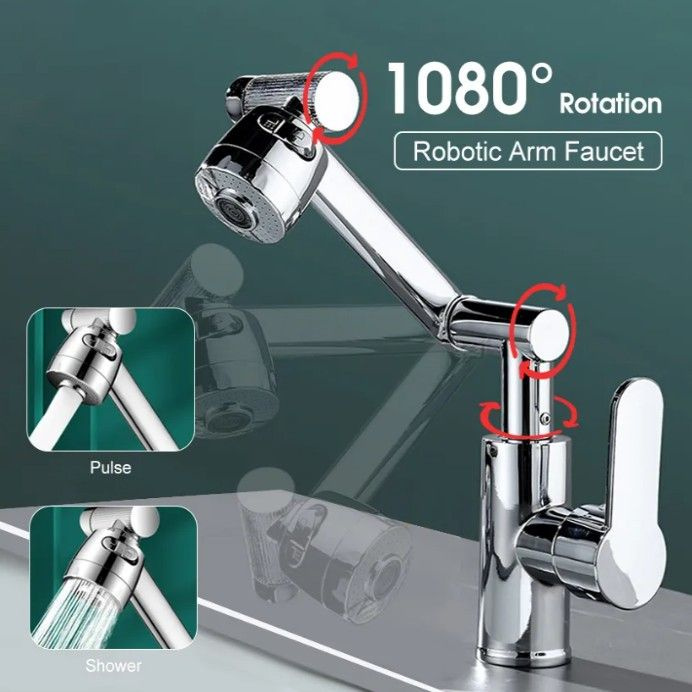 Универсальный вращающийся кран, модели для горячей и холодной воды ...