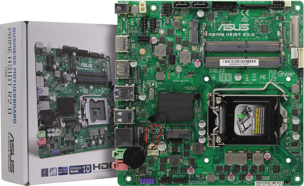 Материнская плата ASUS PRIME_H310T_R2.0_BOX купить по низкой цене с ...