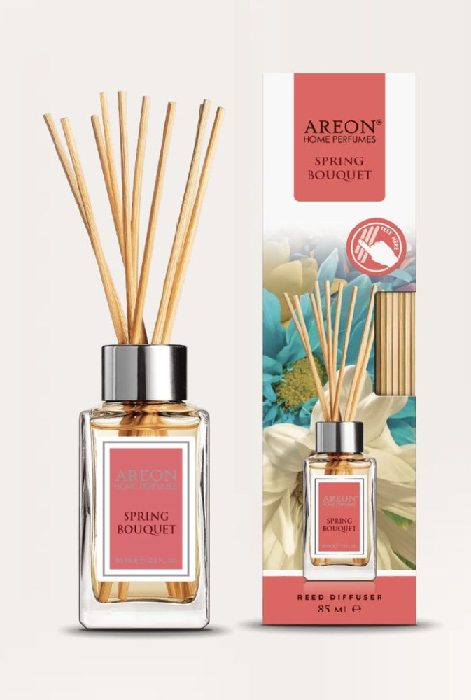 Ароматизатор для дома AREON Home Perfume Sticks 85 ml Spring Bouquet (диффузор с деревянными палочками) #1