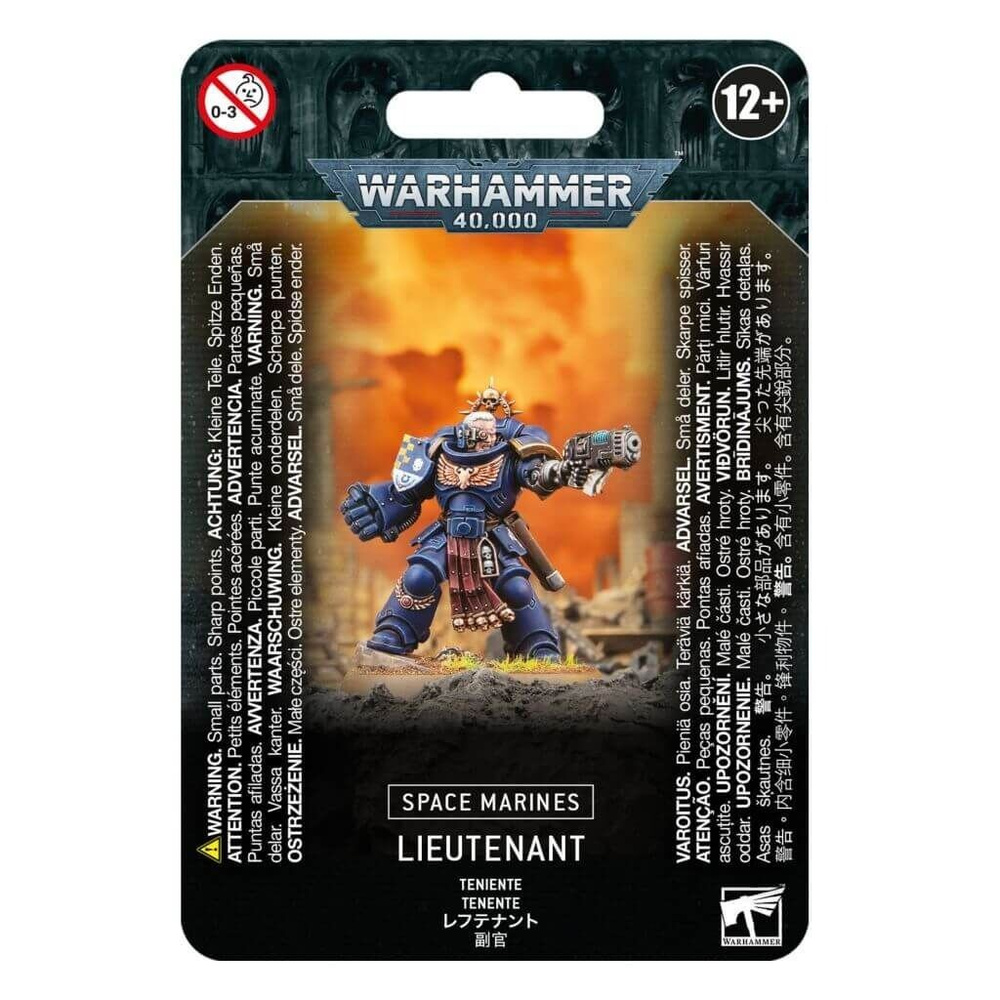 Миниатюры для настольной игры Games Workshop Warhammer 40000: Space Marines- Lieutenant 48-73  #1