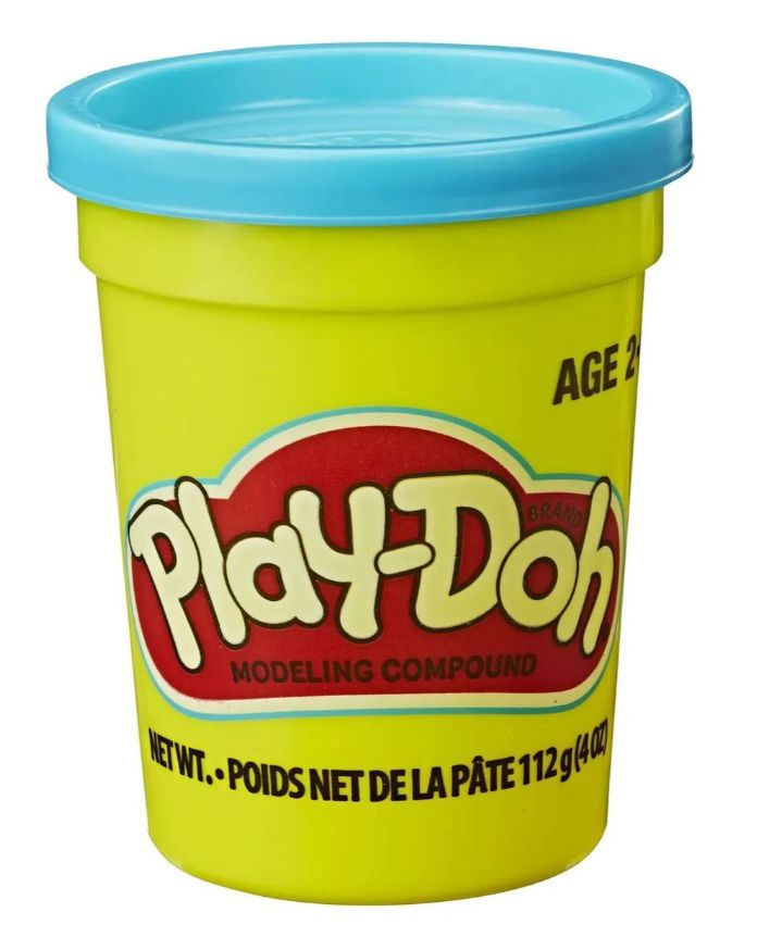 Play-Doh Масса для лепки Баночка голубая B6756 #1