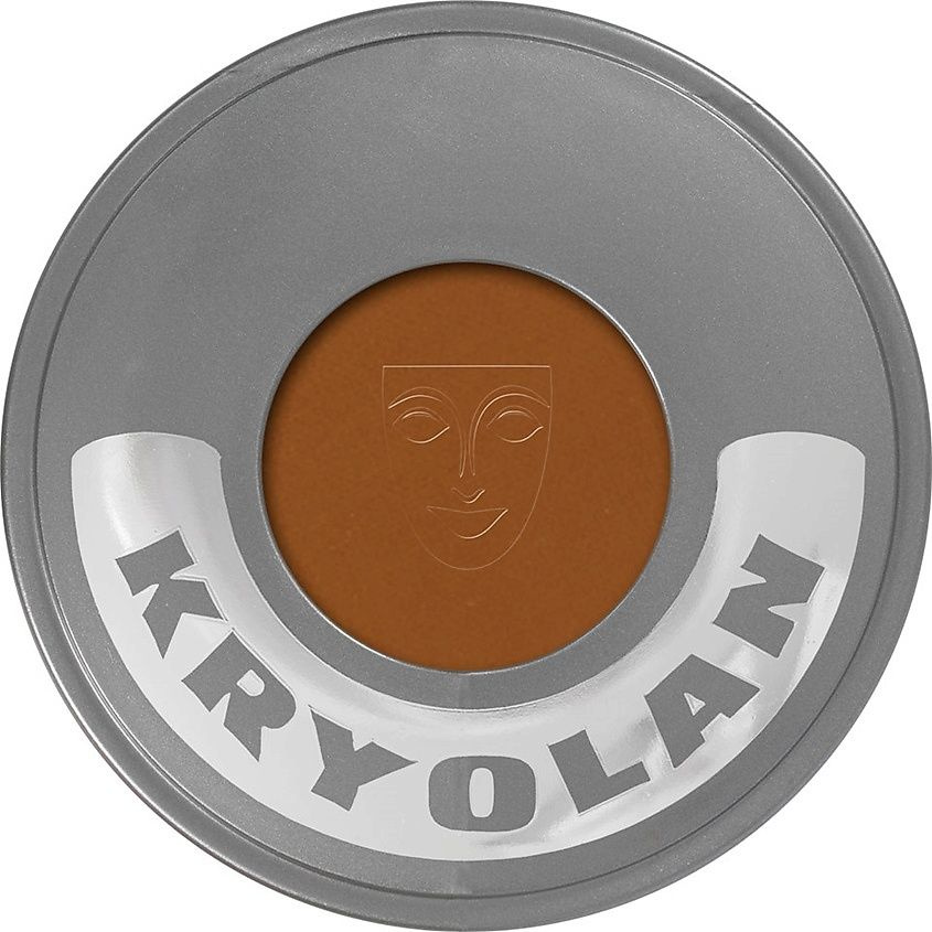 KRYOLAN Тональный крем сухой компактный 10W-Кирпичный смуглый  #1