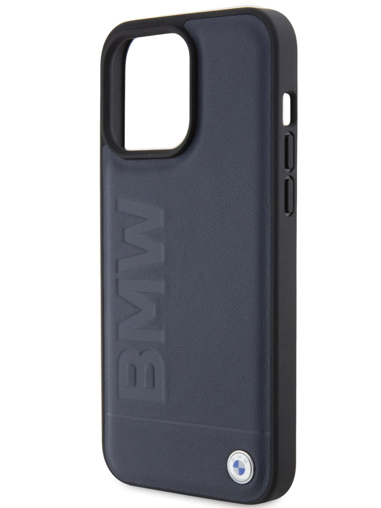 Чехол BMW Signature Leather Magsafe на Apple iPhone 15 Pro Max / Айфон 15 Про Макс из натуральной кожи, #1