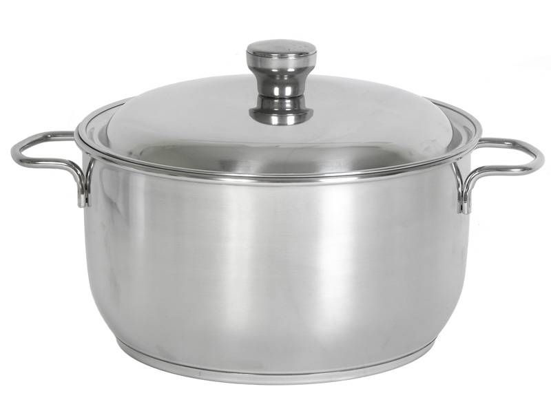 Кастрюля АМЕТ Ашинский металлургический завод, Нержавеющая сталь, 4 л ...