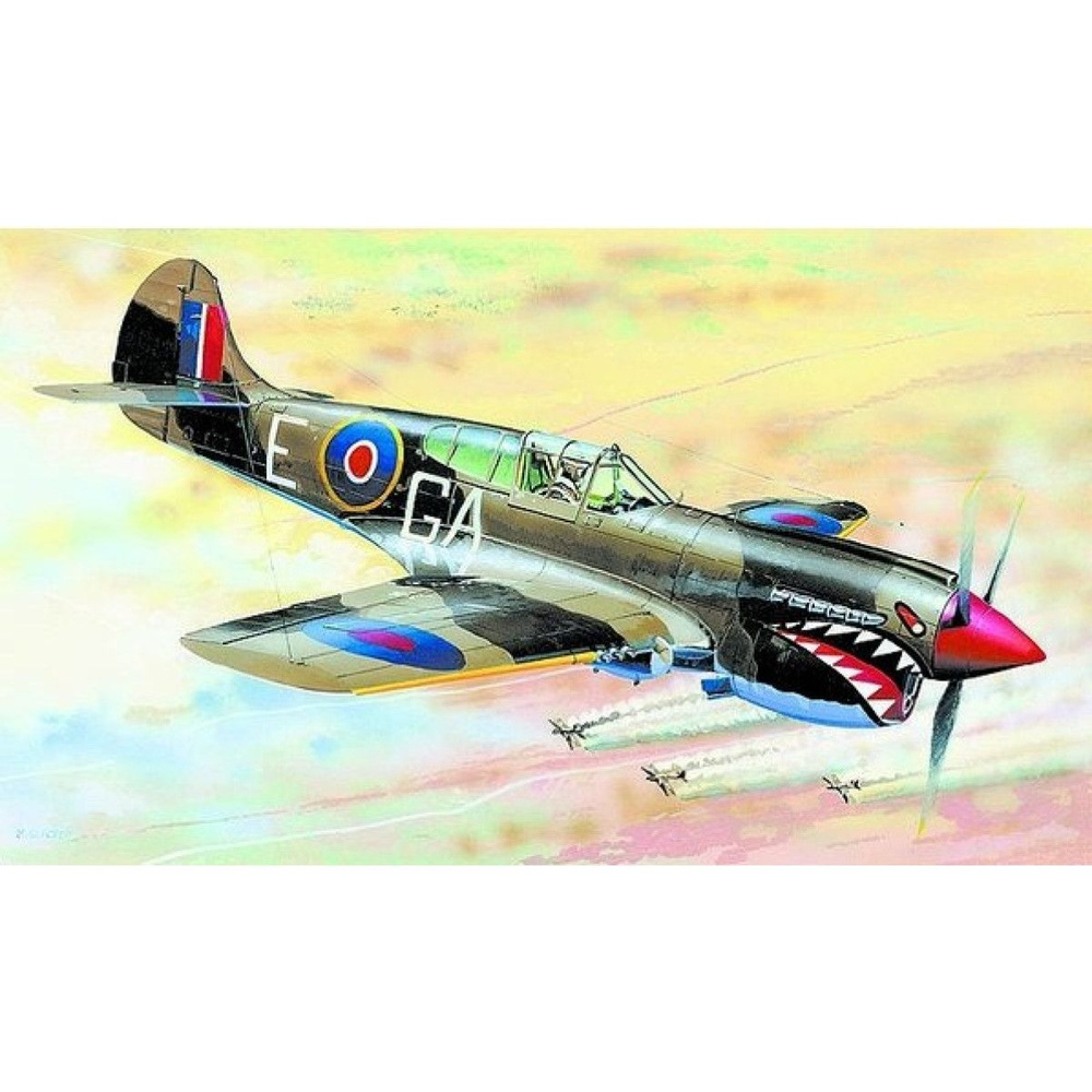 Smer Сборная модель 0875 CURTISS P - 40K 1:72 #1