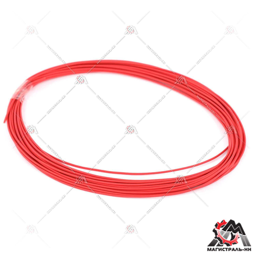 Провод ПВАМ 0,5 кв.мм., 10м (красный) VOLTON
