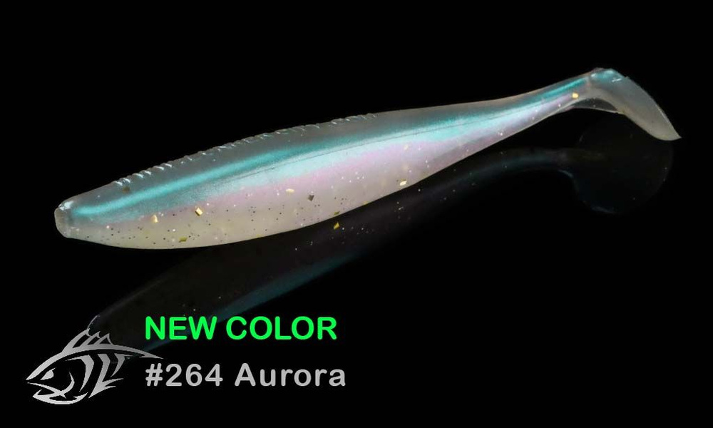 Силиконовая приманка 3.75" SwimFish - 264 Aurora #1